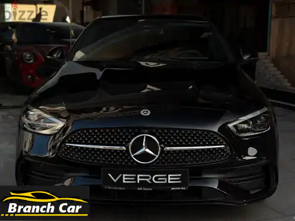 مرسيدس C200 2026 AMG Premium Plus: فخامة سوداء بداخلية جملي...