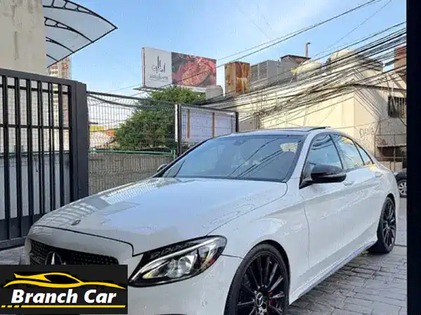 مرسيدس C300 2017 للبيع: C-Class أبيض | حالة ممتازة كالوكالة -...