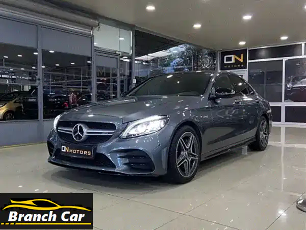 مرسيدس C43 AMG 2020 فضي للبيع | قوة 385 حصان وفخامة ألمانية...