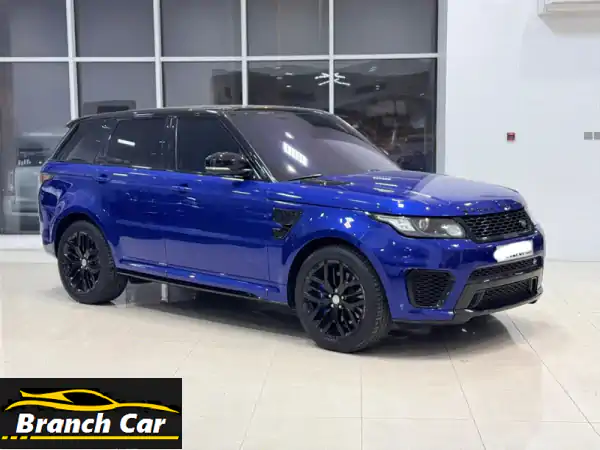 رينج روفر سبورت إس في آر 2016 (أزرق) مع مسافة 111,000...