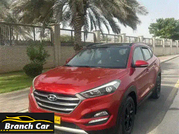 امتلك الآن: هيونداي توسان 2018 خمري (وكالة عُمان) – صيانة دورية كاملة، تمويل واستبدال متاح!