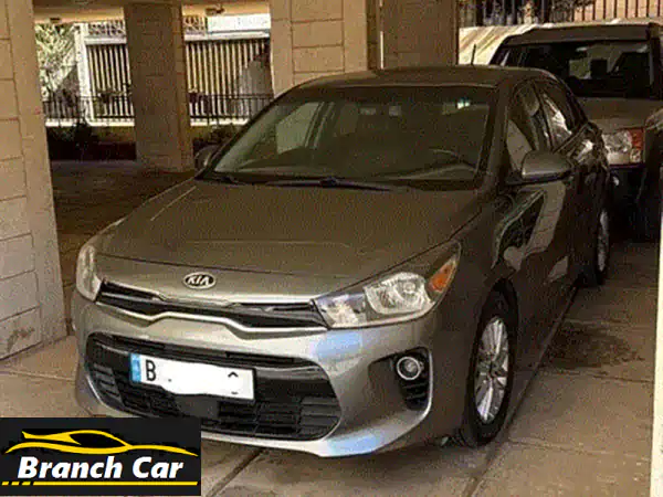 فرصة استثنائية: كيا ريو EX 2018 رمادي للبيع - عداد...