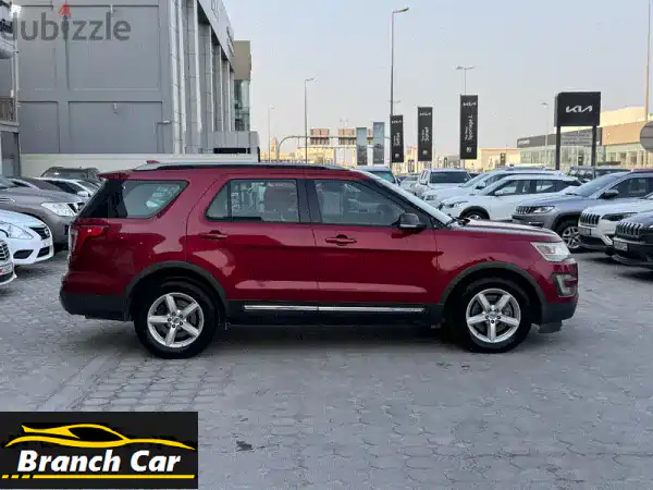 فورد اكسبلورر XLT 2016 مارون: الدفع الرباعي العائلي الفاخر - تأمين طويل حتى 2026 | للبيع بالبحرين