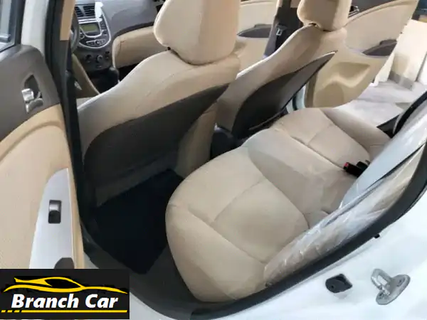 فرصة ذهبية: هيونداي أكسنت 2013 بيضاء | صيانة كاملة وتأمين ساري حتى 2026!