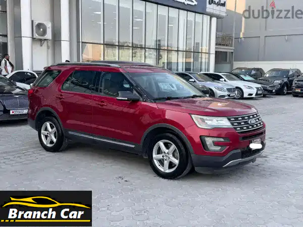 فورد اكسبلورر XLT 2016 مارون: الدفع الرباعي...