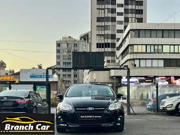 فورد فوكس 2014 أسود 1.6L | مصدر توتل | شاشة, جنوط 17 بوصة |...