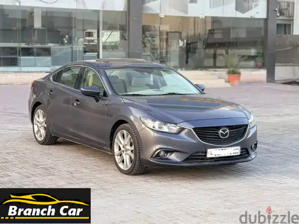 مازدا 6 2014 رمادي فل أوبشن – فخامة وأداء بسعر لا...