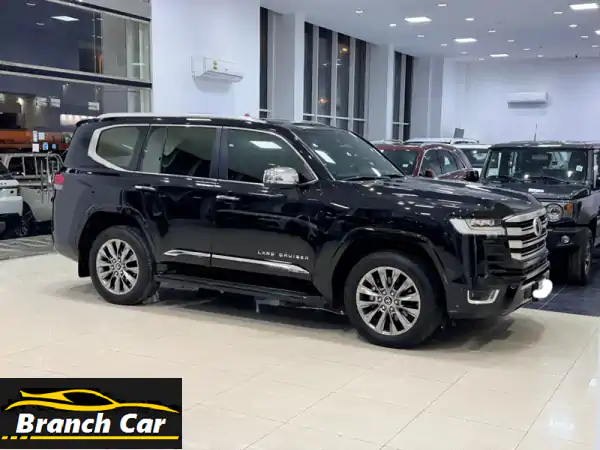 لاندكروزر VXR 2023 أسود للبيع | تحت الضمان ومواصفات كاملة...