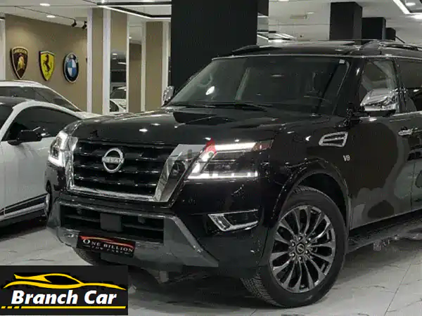 انطلق بفخامة! نيسان ارمادا 2022 سوداء كاللؤلؤ - 17 ألف...