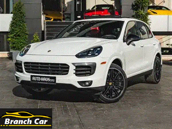 بورش كايين بلاتينيوم 2017 سوداء: فخامة وأداء رياضي لا يُضاهى | Carfax نظيف - 59 ألف ميل فقط!