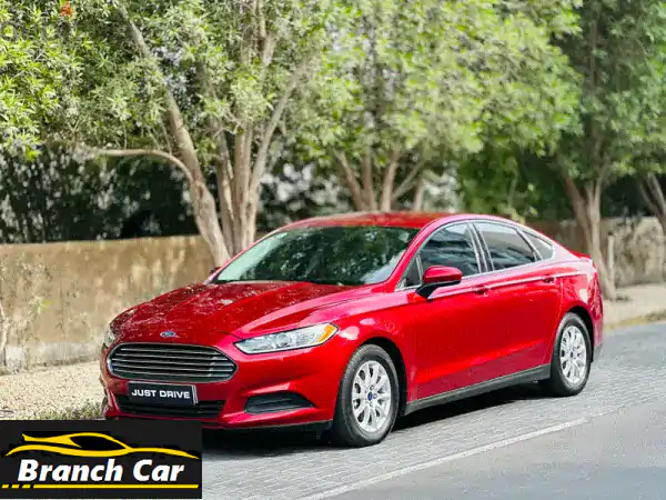 فرصة ذهبية: فورد فيوجن 2016 حمراء بمالك واحد...