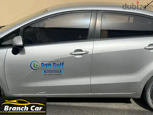 فرصة لا تفوت! 🚗 كيا ريو 2017 فضية: عملية، مكيف...