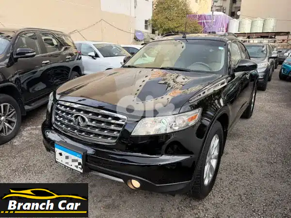 فرصة لا تعوض: إنفينيتي FX35 2006 فل كامل | أسود فخم،...