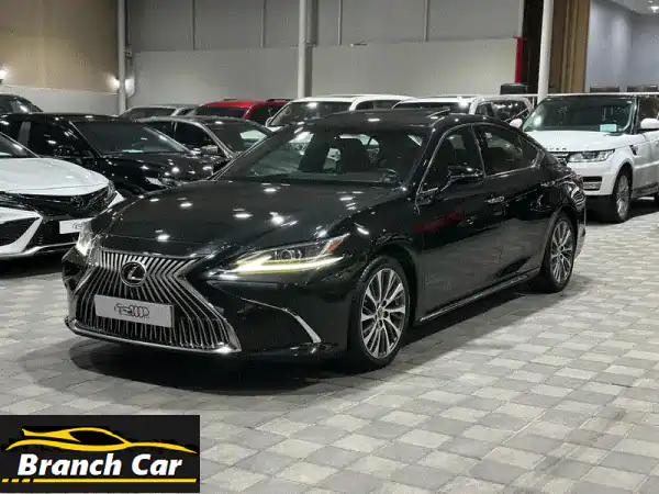 امتلك الفخامة بثقة: لكزس ES 2021 سوداء | مالك أول |...