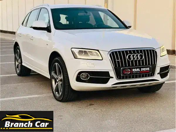 امتلك الآن: أودي Q5 2017 بيضاء بحالة الوكالة - محرك 2.0L TFSI...