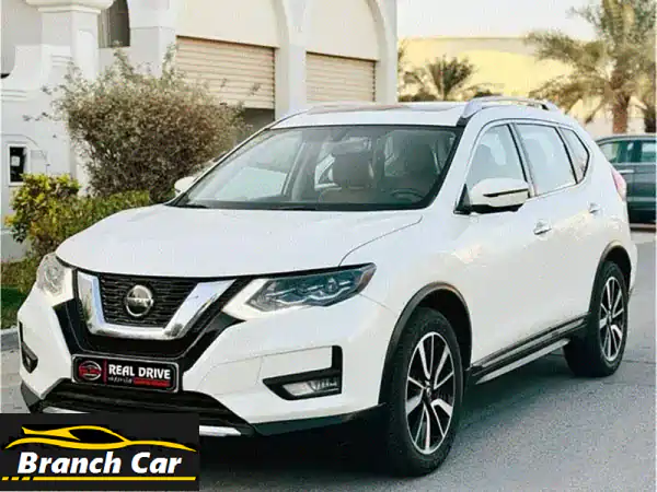 نيسان X-Trail 2021 SL فل أوبشن (أبيض) - تأمين شامل مايو 2026!...