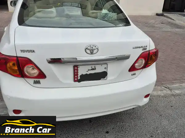 تويوتا كورولا 2010 XLI (بنزين) للبيع: مالك واحد | 122 ألف كم | استمارة سارية 2026