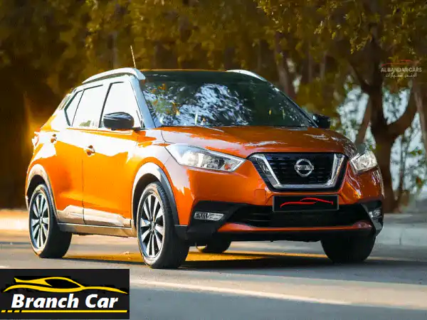 نيسان كيكس 2018 برتقالية | فل أوبشن | ممشى قليل (52 ألف كم)...