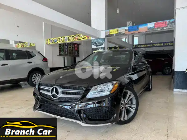للبيع: مرسيدس C300 2018 سوداء – فل كامل | كارفاكس نظيف...
