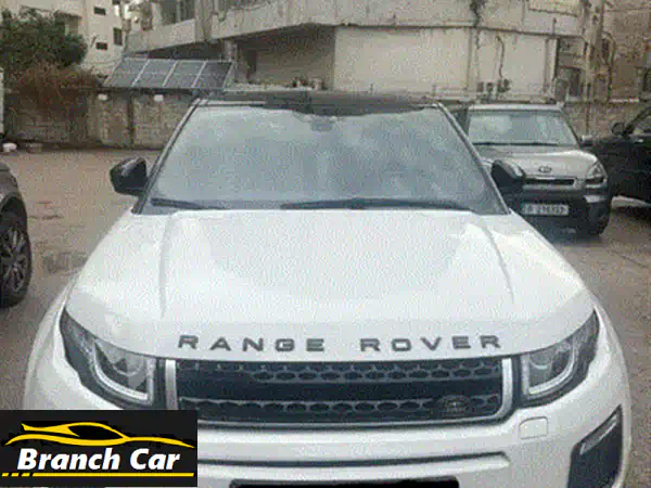 لاند روفر ايفوك 2016 بيضاء فل كامل - رينج روفر Evoque بحالة السوبر نظيفة!