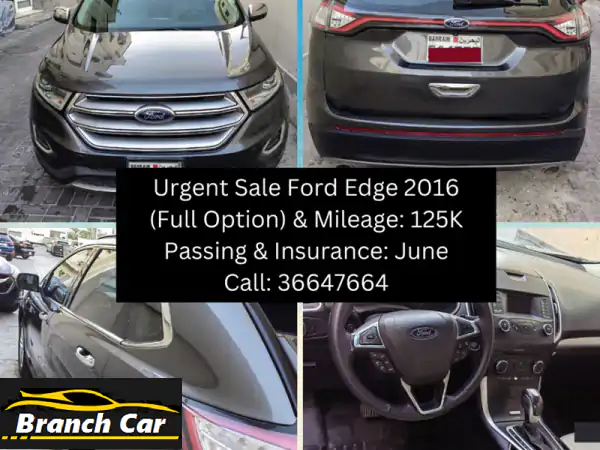 فرصة لا تعوض! فورد إيدج 2016 فل كامل للبيع عاجل |...