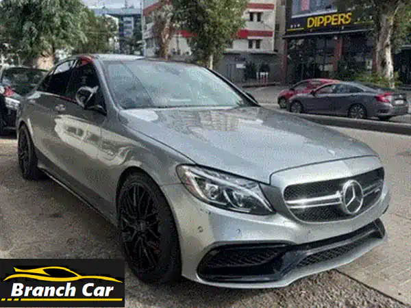 فرصة لا تعوض! مرسيدس C300 2019 للبيع - رمادي X أحمر - حالة استثنائية ونظافة فائقة! 🔥