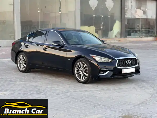 إنفينيتي Q50 2018 أسود (فل كامل): أناقة وأداء بسعر...