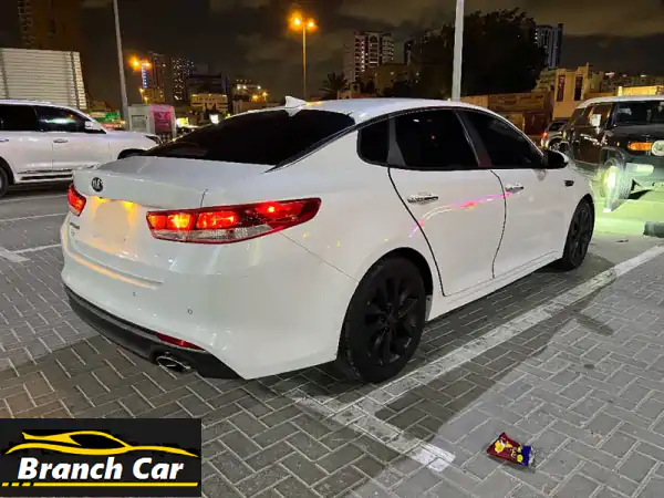 كيا أوبتيما LX 2018 أمريكية فاخرة | بحالة الوكالة، خالية من الحوادث وتأمين ساري