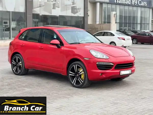 امتلك الأسطورة: بورش كايين إس 2014 حمراء | قمة...