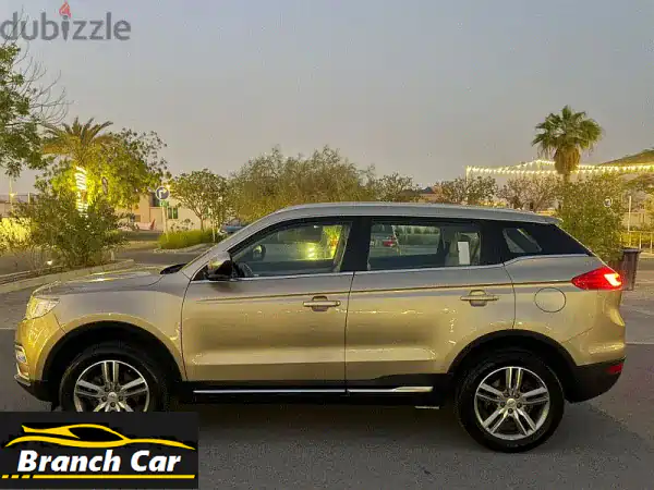 للبيع: جيلي إمجراند X7 موديل 2019 فل أوبشن - ذهبية، سقف بانوراما بالبحرين