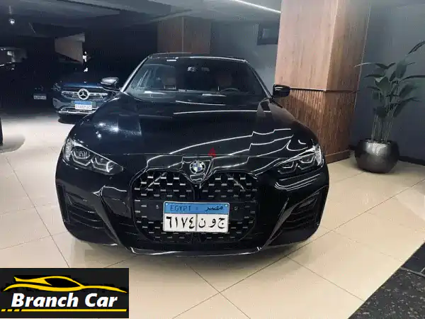 BMW أسود فابريكة بالكامل: أول مالك، صيانة توكيل،...