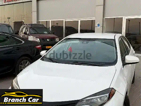 تويوتا كورولا 2017 LE بيضاء | أوتوماتيك | رادار وشاشة...