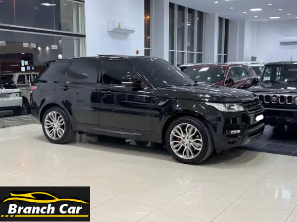 رينج روفر سبورت 2016 أسود V8 | فخامة لاند روفر...