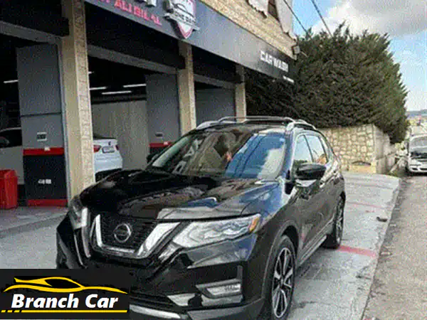 نيسان روغ SL AWD 2017 | بحالة الوكالة 87 ألف ميل فقط! | فخامة، أمان، تكنولوجيا (أبيض)