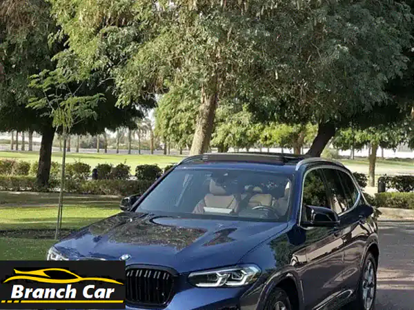 امتلك الآن: BMW X3 M Comp Kit 2024 – أزرق/جملي، 9 آلاف ميل،...