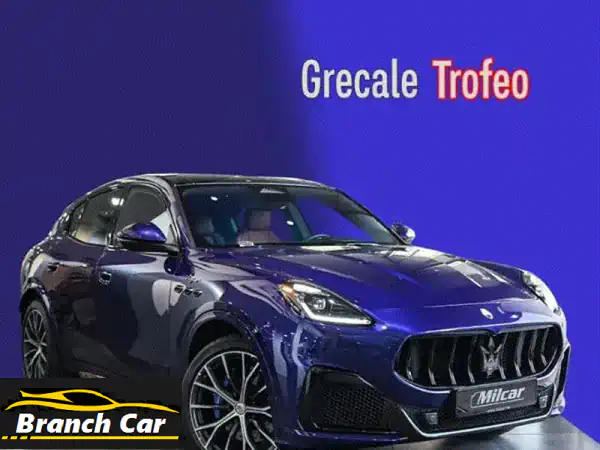 مازيراتي غريكالي تروفيو 2023 | 530 حصان V6 | أزرق Blu Intenso...