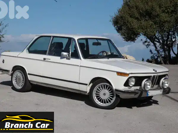 فرصة نادرة: BMW 2002 موديل 1974 للبيع | نظافة فائقة...