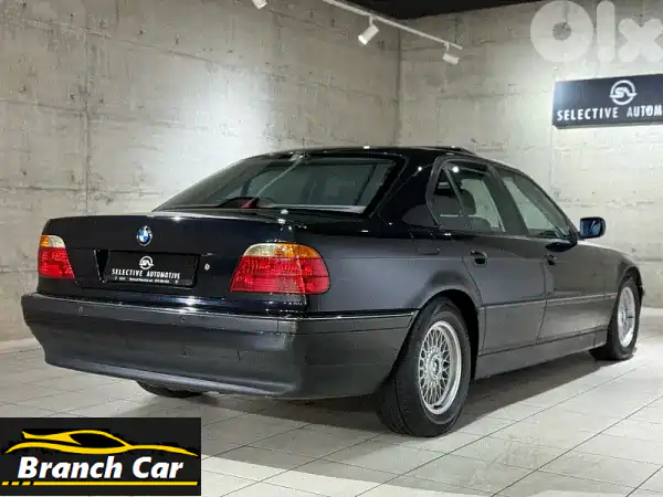 امتلك أيقونة: BMW 740iA 1998 - صبغ المصنع، مالك واحد، 92 ألف...