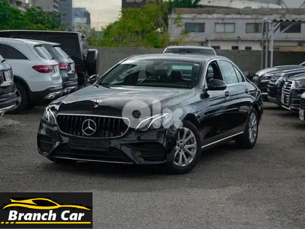فخامة مرسيدس E-Class E200 موديل 2018 | 60 ألف كم فقط | مصدر...