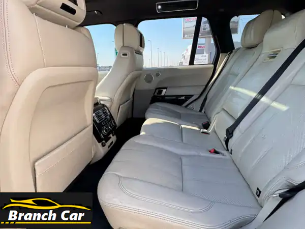 لاند روفر رينج روفر سوبرتشارجد 2013 أبيض | مواصفات أمريكية | قمة الفخامة والأداء | للبيع في البحرين