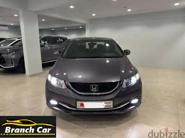 فرصة لا تعوض! هوندا سيفيك 2015 1.8L CVT - 71 ألف كم فقط - 3,600 د.ب