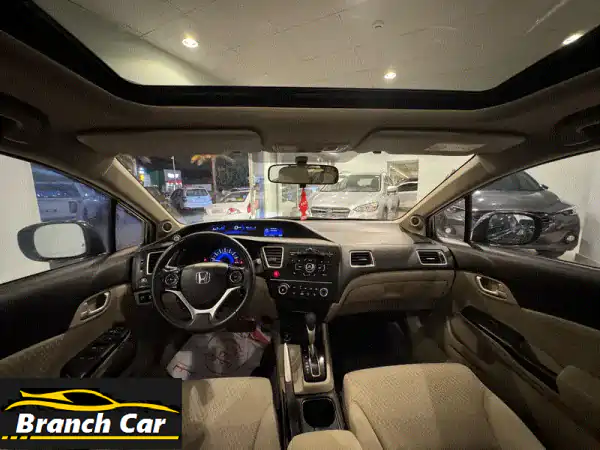 فرصة لا تعوض! هوندا سيفيك 2015 1.8L CVT - 71 ألف كم فقط - 3,600 د.ب