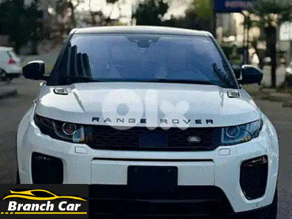 رينج روفر إيفوك 2018 أسود بانوراما | وارد أمريكي نظيف 100% كارفاكس