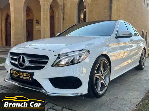 مرسيدس C300 AMG Line 2018 - كارفاكس نظيف | دفع رباعي 4Matic |...