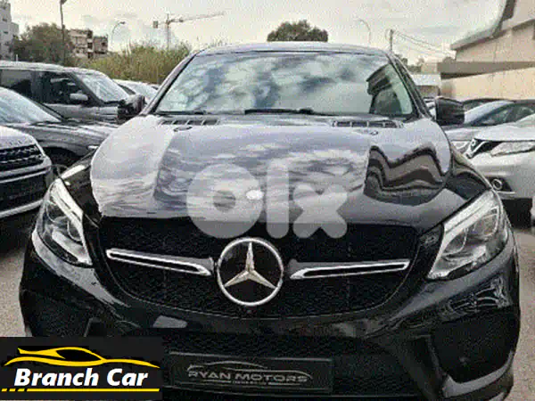 مرسيدس GLE 450 كوبيه AMG 2016 - فخامة سوداء بلا حدود مع...