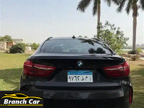 BMW X6 2019 للبيع: فابريكة بالكامل | لون أبيض × أحمر فاخر | صيانة منتظمة