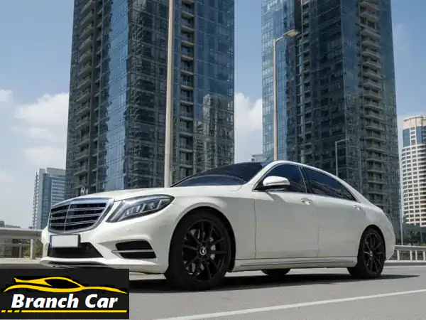 مرسيدس S50063 أصلي: فخامة 2020 بسعر 2014 | فول أوبشن وملكية سنة!