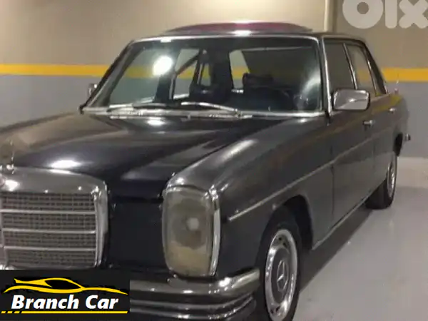 فرصة نادرة: مرسيدس بنز 200 موديل 1974 W115 - نظافة فائقة!