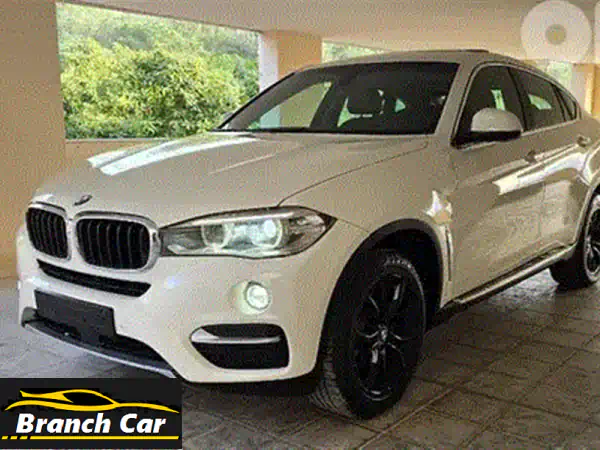 بي إم دبليو X6 2016 XDRIVE 35i: تجربة قيادة فاخرة وقوة لا تُضاهى - للبيع!