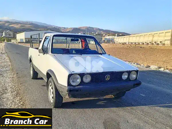 أيقونة الكلاسيك: فولكسفاغن جولف بيك اب 1983 - موديل...